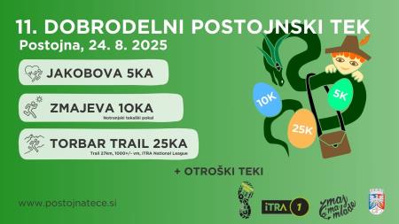 11. dobrodelni Postojnski tek