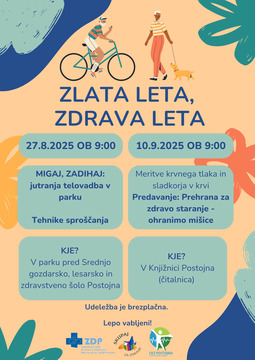Zlata leta, zdrava leta
