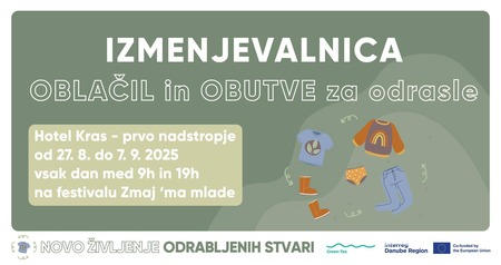Izmenjevalnica oblačil in obutve za odrasle