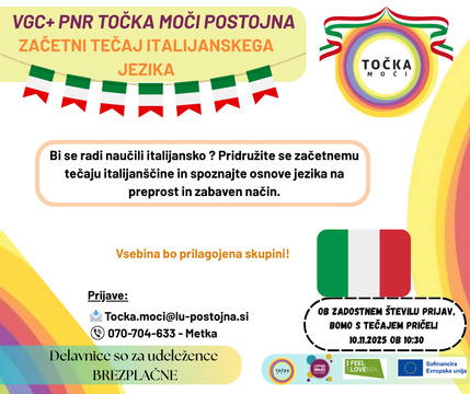 Začetni tečaj italijanskega jezika