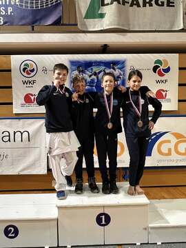 Rok, Matic, Marcel in Iva