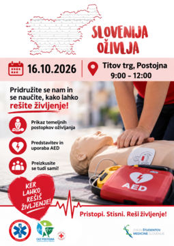 Slovenija oživlja, 16.10.2026