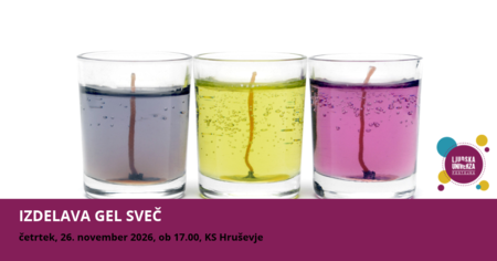 Izdelava dišečih okrasnih gel sveč