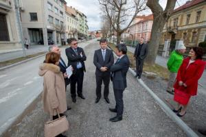 Gašperšič v Postojni in Pivki o infrastrukturnih projektih