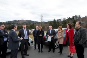 Gašperšič v Postojni in Pivki o infrastrukturnih projektih
