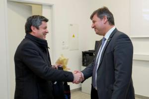 Gašperšič v Postojni in Pivki o infrastrukturnih projektih
