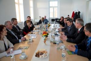 Gašperšič v Postojni in Pivki o infrastrukturnih projektih