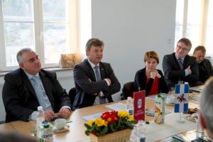 Gašperšič v Postojni in Pivki o infrastrukturnih projektih