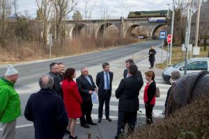 Gašperšič v Postojni in Pivki o infrastrukturnih projektih