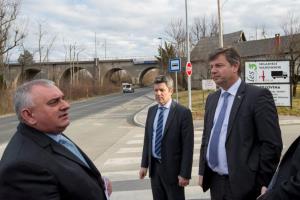 Gašperšič v Postojni in Pivki o infrastrukturnih projektih