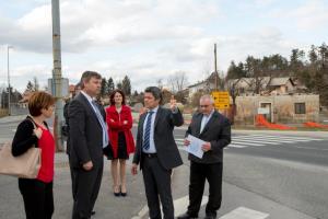 Gašperšič v Postojni in Pivki o infrastrukturnih projektih