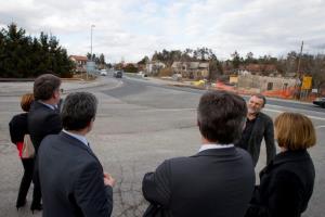 Gašperšič v Postojni in Pivki o infrastrukturnih projektih