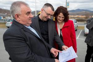 Gašperšič v Postojni in Pivki o infrastrukturnih projektih