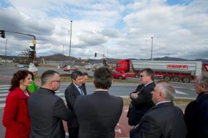 Gašperšič v Postojni in Pivki o infrastrukturnih projektih