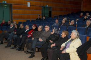 Slavnostni sprejem novih članov v postojnsko Krajevno organizacijo zveze borcev za vrednote NOB