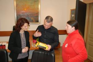 Nov defibrilator v občini