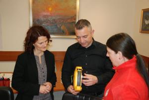 Nov defibrilator v občini