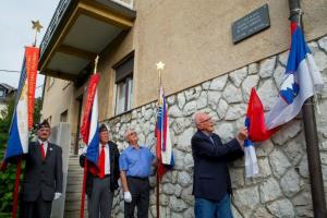Odkritje spominske plošče v spomin na dr. Franca Ambrožiča