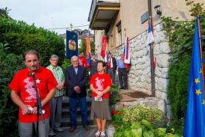 Odkritje spominske plošče v spomin na dr. Franca Ambrožiča