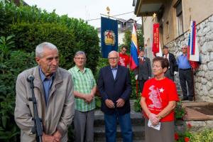 Odkritje spominske plošče v spomin na dr. Franca Ambrožiča