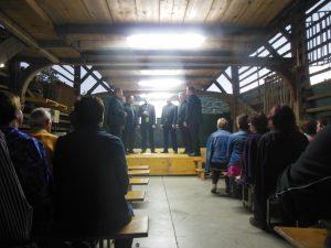 Dalmatinske melodije pod kozolcem v Belskem