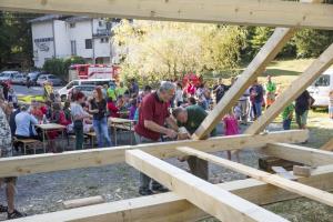 TD Pudgura je izvedla 15. tradicionalno prireditev Gozdar – kmet nekoč in danes