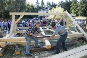 TD Pudgura je izvedla 15. tradicionalno prireditev Gozdar – kmet nekoč in danes