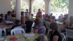 Župan obiskal otroke na Krku