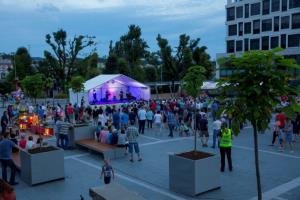 Ansambel Akordi ogrel publiko na Kulturnem utripu