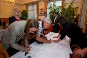 Nevladne organizacije iz področja družbenih dejavnosti na slavnostnem sprejemu pri županu