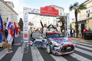 Premrl in Verbičeva uspešno prek pasti Rallyja Opatija