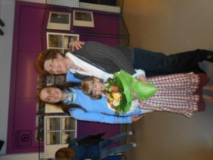 Otroška folklorna skupina OTROCI Z MAJLONTA nastopila ob odprtju razstave