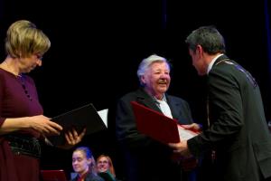 Porodničar in ginekolog Aleksander Merlo je častni občan Postojne
