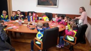 Najmlajši raziskovalci pri županu