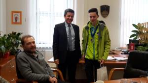 Evropski prvak na obisku