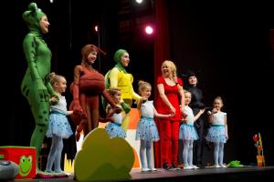 Abonenti otroškega abonmaja »MALI MEDO« so tokrat uživali v glasbeno-gledališki-plesni predstavi