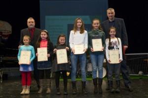 Priznanja Športne zveze Postojna za športne dosežke v letu 2015