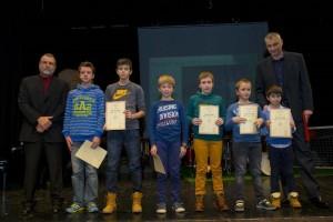 Priznanja Športne zveze Postojna za športne dosežke v letu 2015