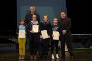 Priznanja Športne zveze Postojna za športne dosežke v letu 2015