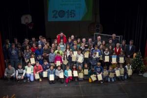 Priznanja Športne zveze Postojna za športne dosežke v letu 2015