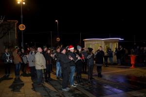 Koncert postojnske godbe v centru