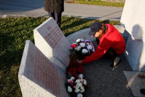 Žalna svečanost ob dnevu spomina na mrtve