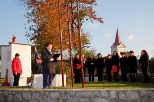 Žalna svečanost ob dnevu spomina na mrtve