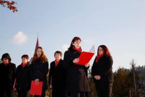 Žalna svečanost ob dnevu spomina na mrtve