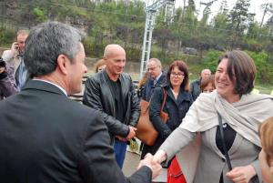 Župan sprejel komisarko Violeto Bulc