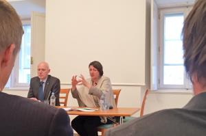 Župan sprejel komisarko Violeto Bulc