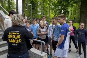 Tekli smo po ulicah Postojne