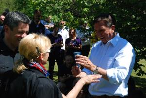 Predsednik v Planini