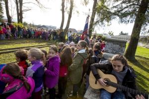 Obisk obeležij v krajevni skupnosti POSTOJNA pred Dnevom spomina na mrtve