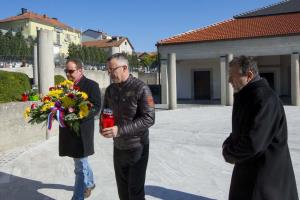 Obisk obeležij v krajevni skupnosti POSTOJNA pred Dnevom spomina na mrtve